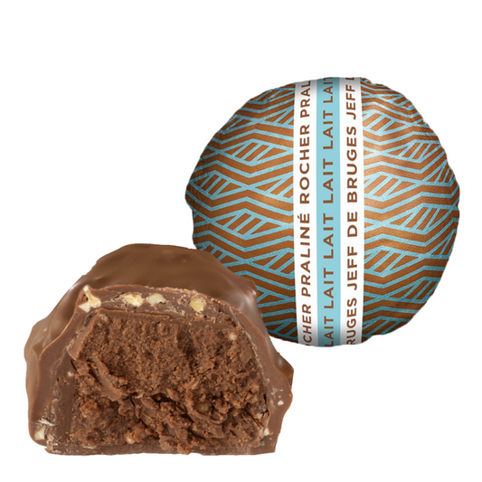 Rocher Chocolate con Leche y Praliné de Avellanas