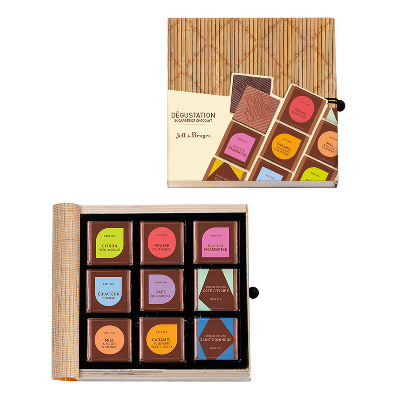 Caja Macao — 24 Cuadraditos Degustación