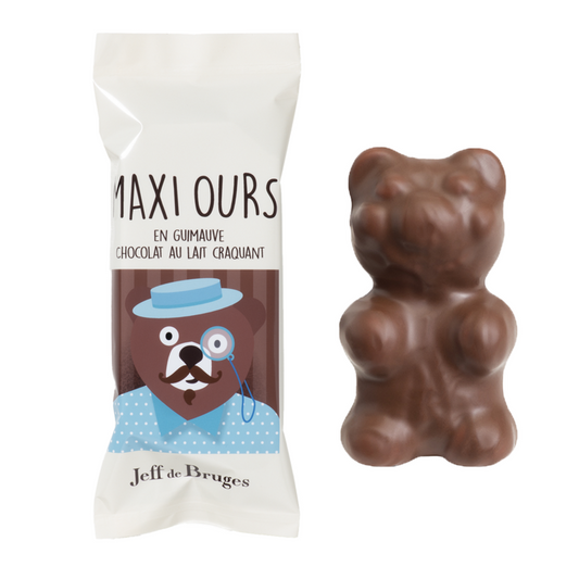 Maxi Oso Malvavisco Chocolate con Leche