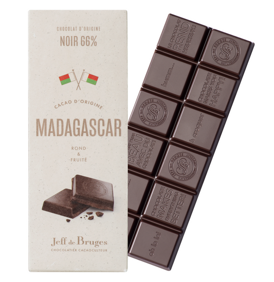 Tableta N°3 Chocolate Negro 66% Cacao Madagascar