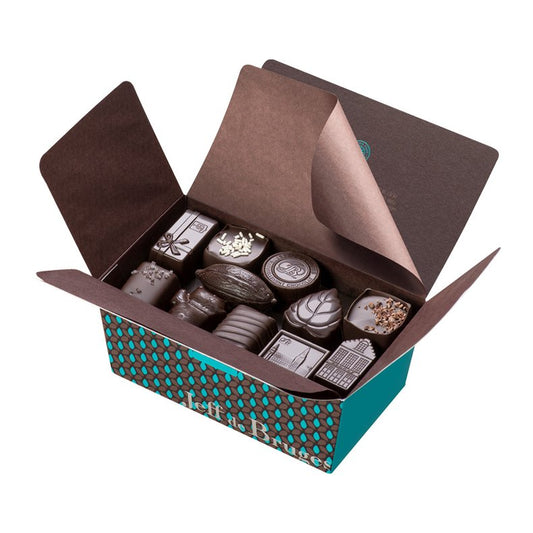 Ballotin 375 g chocolates negros