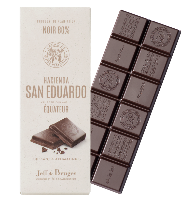 Tableta N°2 Chocolate Negro 80% Cacao Ecuador